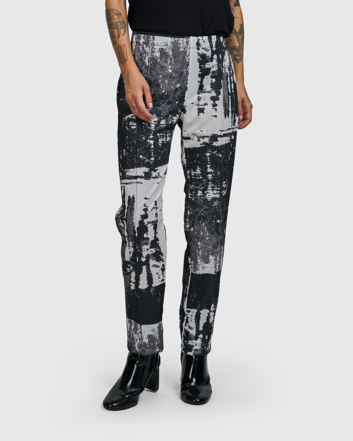 מכנסי מרילו טכנו מודפסים