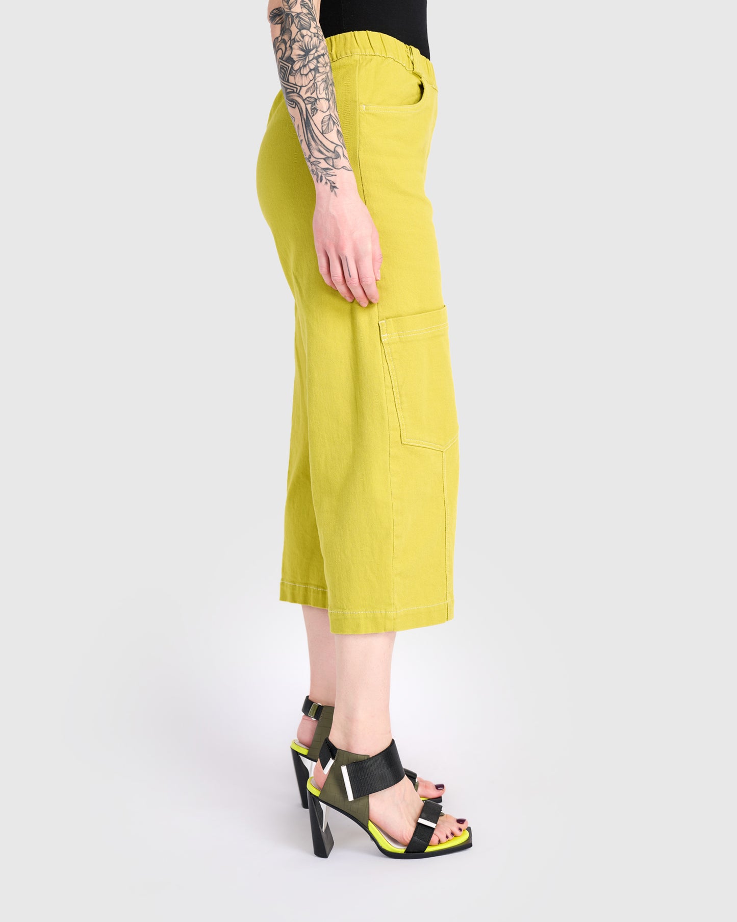 מכנסי כותנה מרקר ישרים