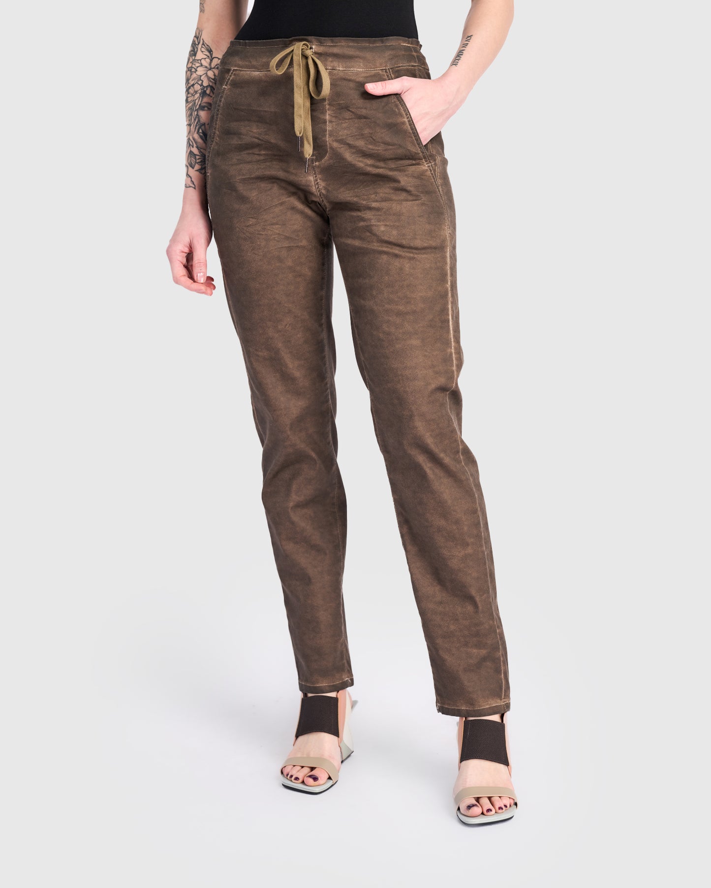 מכנסי גריי חום