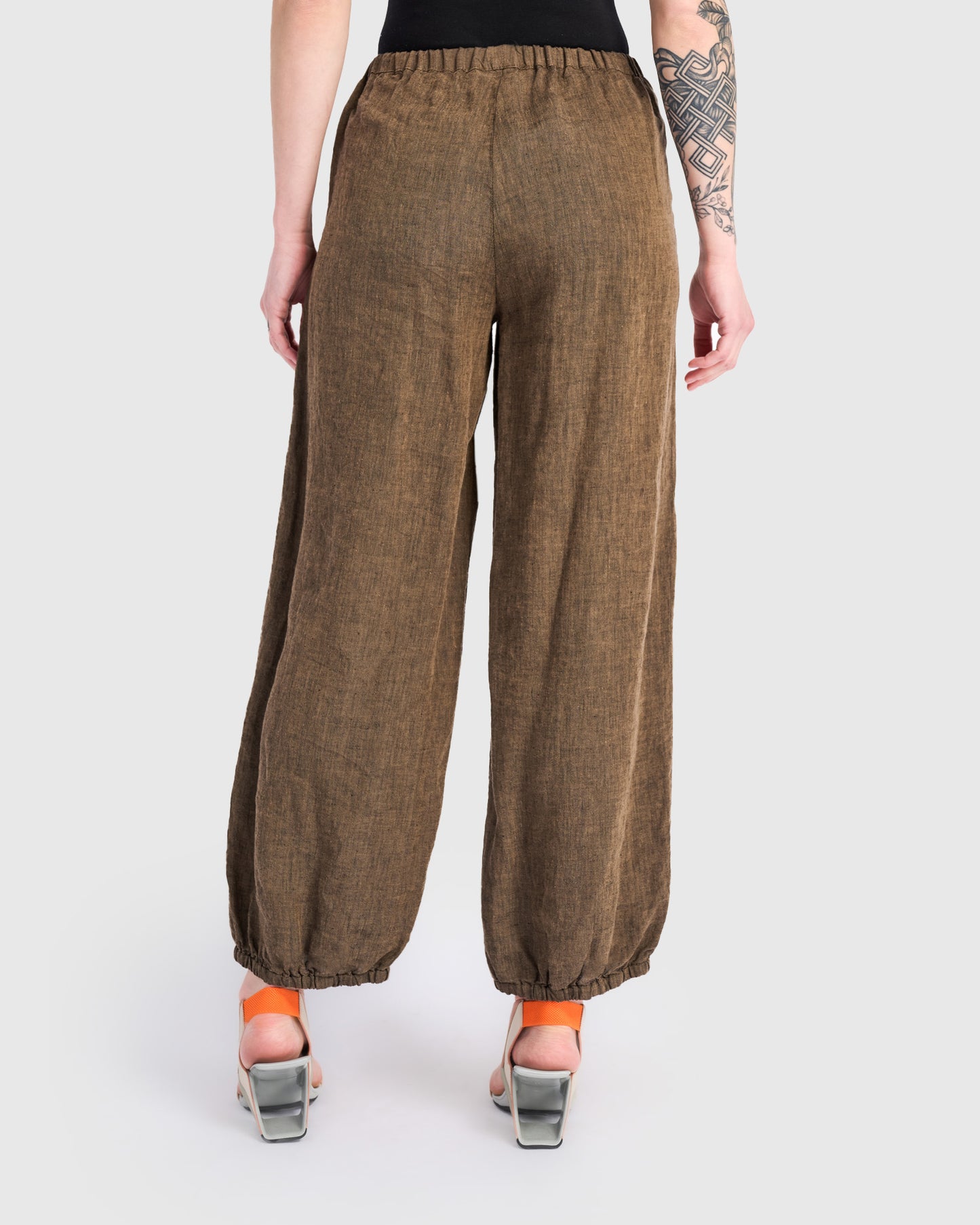 מכנסי בסטי פשתן מיקס