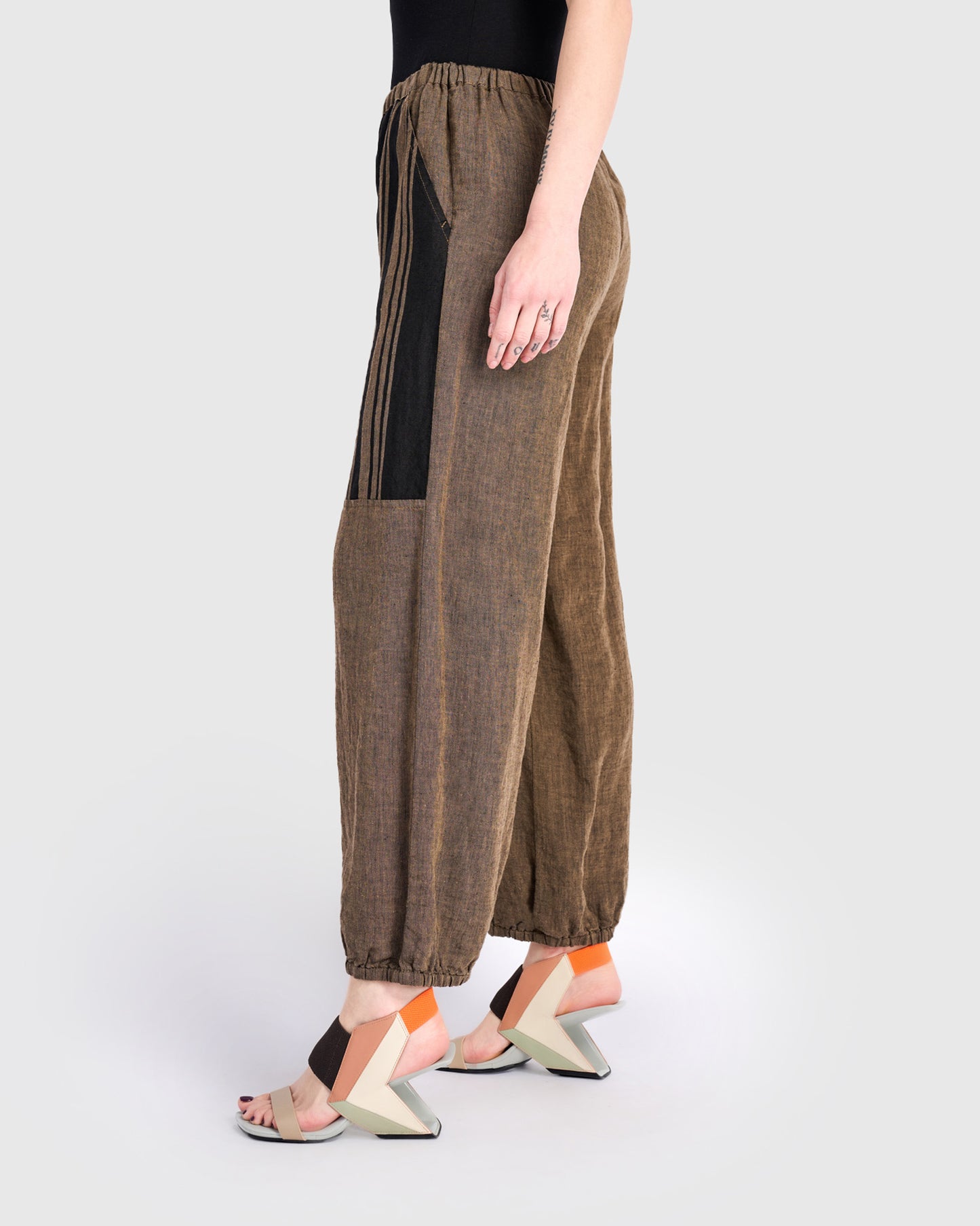 מכנסי בסטי פשתן מיקס