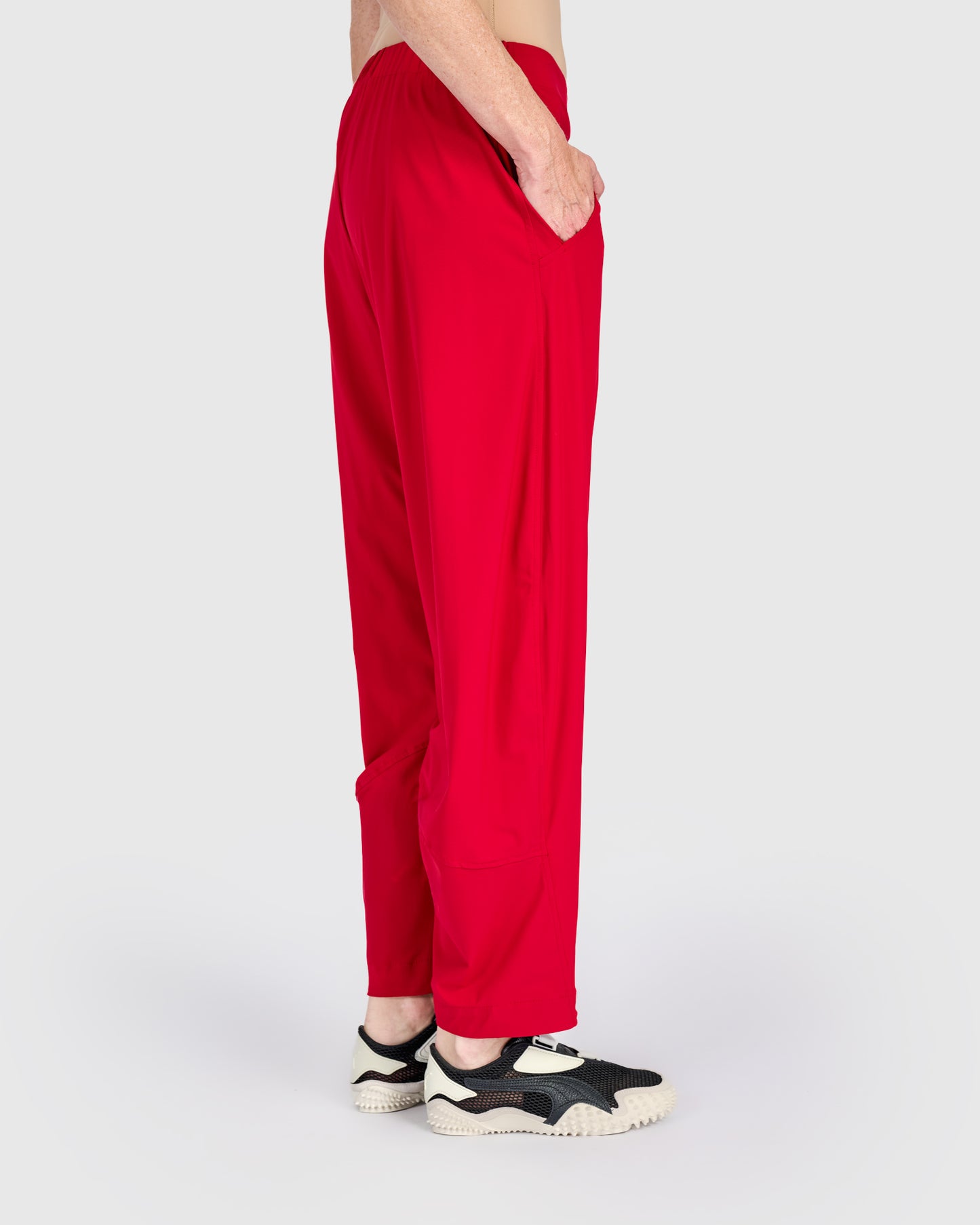 מכנסי טכנו זהב אדום