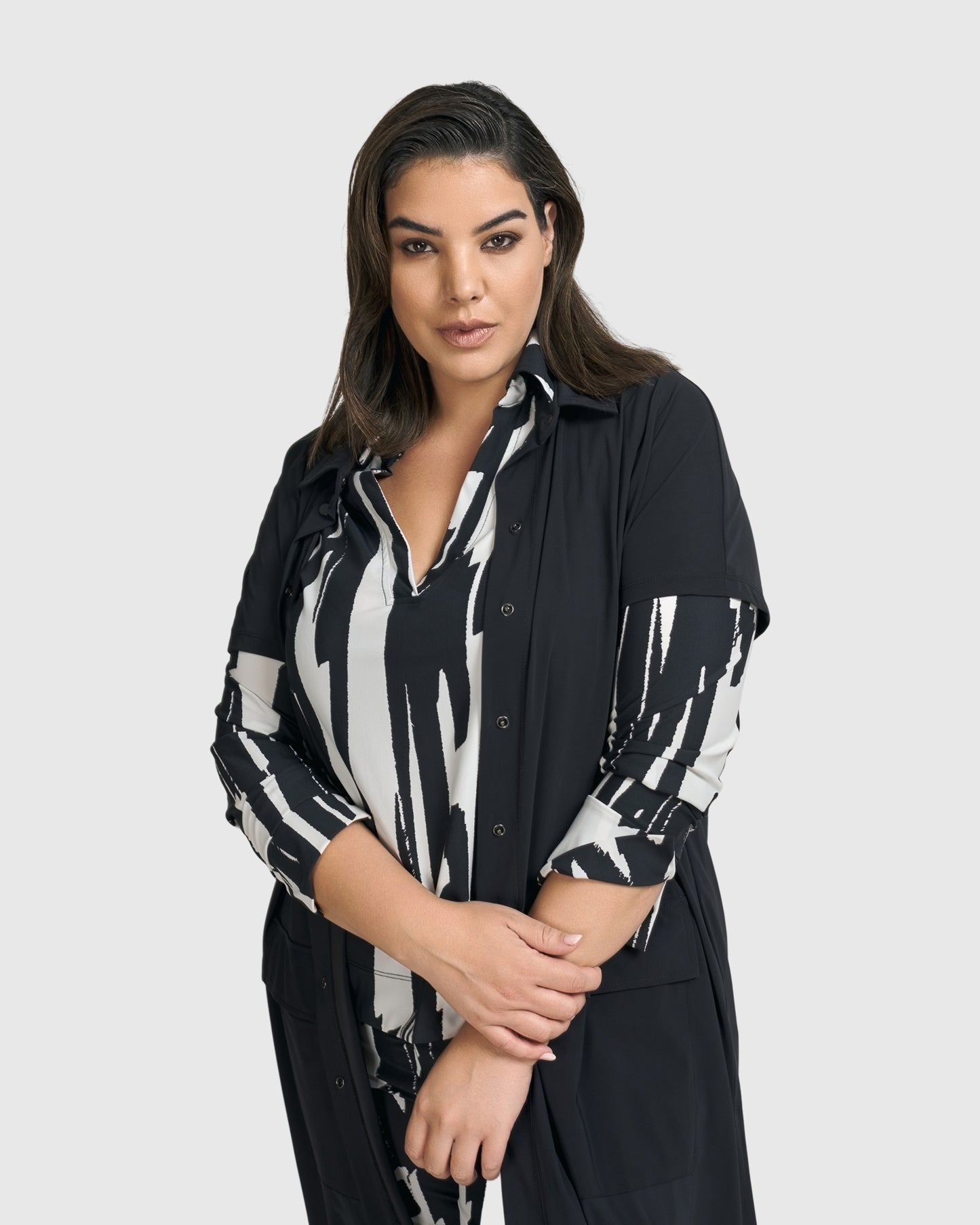 שמלה ווסט הים שחורה