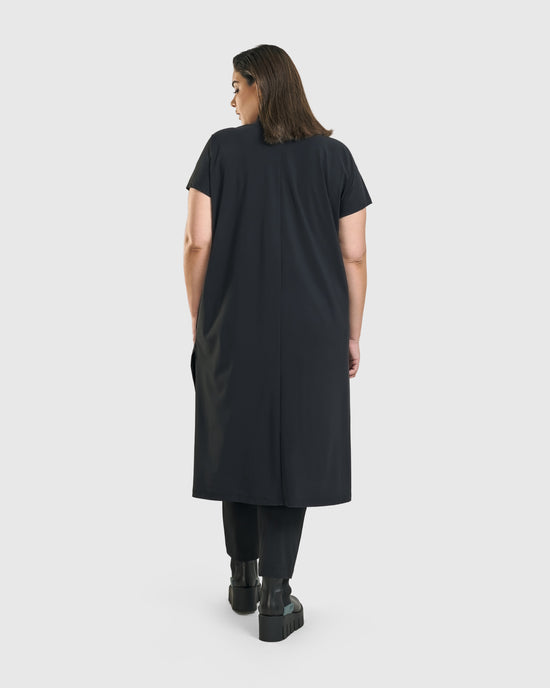 שמלה ווסט הים שחורה