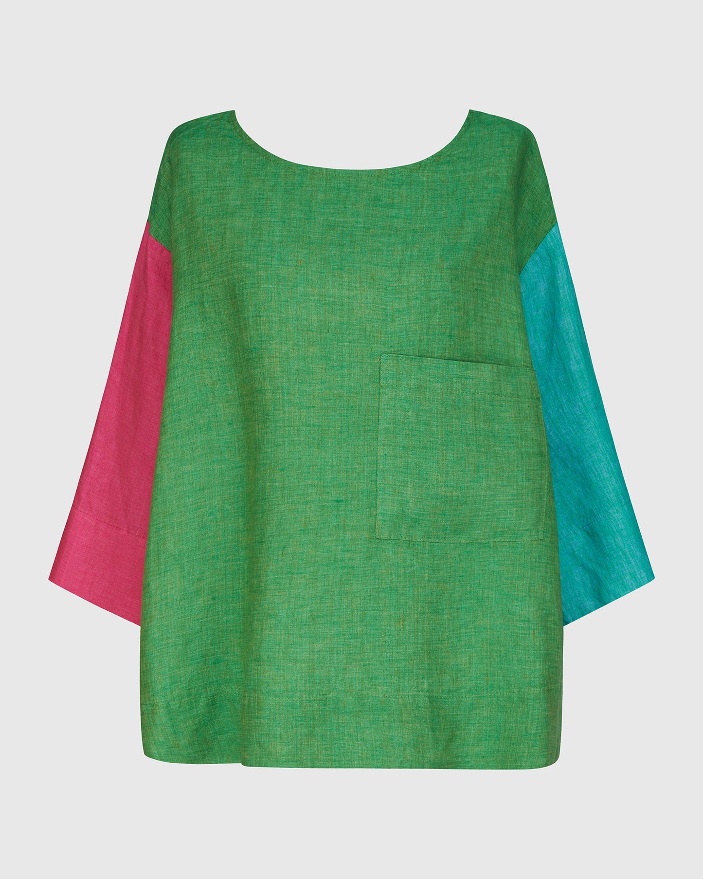 טישירט בסטי פשתן טרופיקל