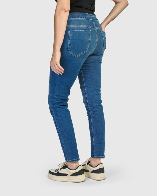 מכנסי גריי ג'ינס כחול