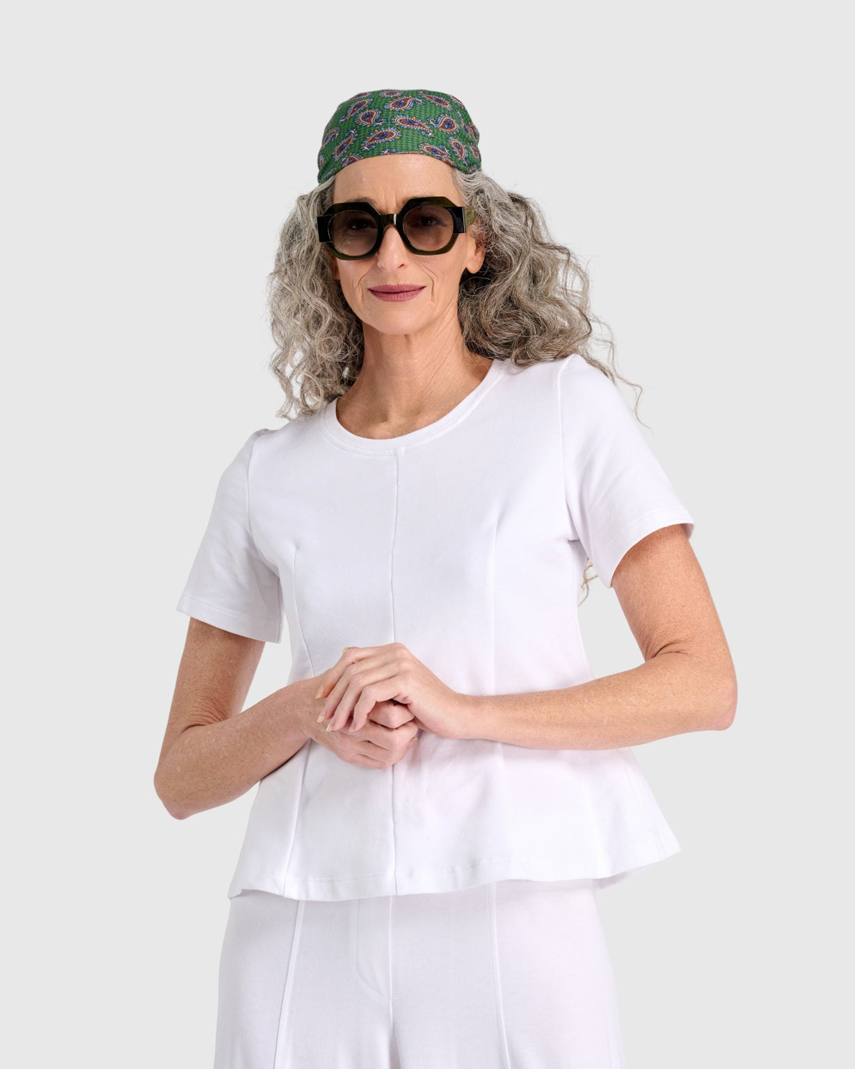 צעיף בנדנה ירוק