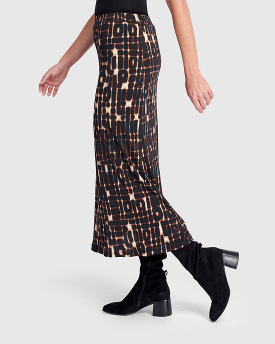 חצאית רטרו מודפסים