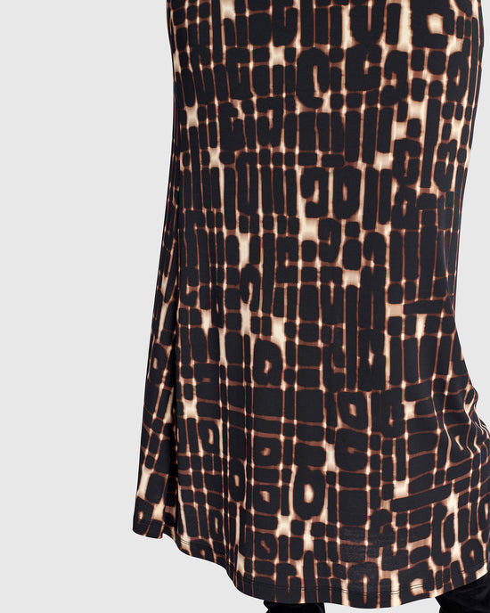 חצאית רטרו מודפסים