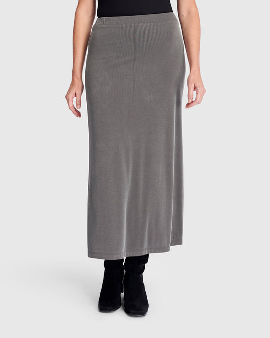 חצאית קופרו אפורה