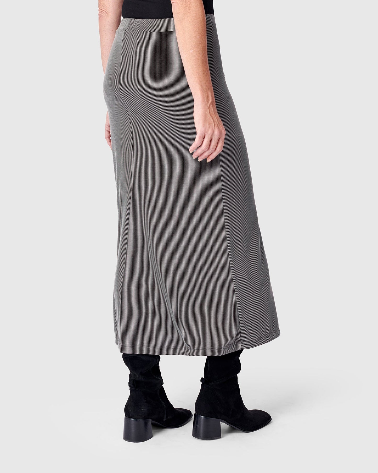 חצאית קופרו אפורה