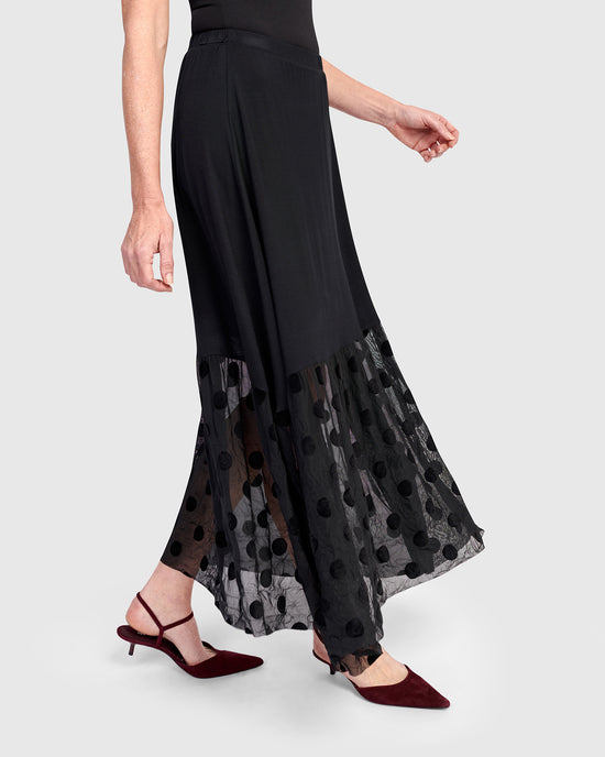 חצאית אפטר דארק שחורה