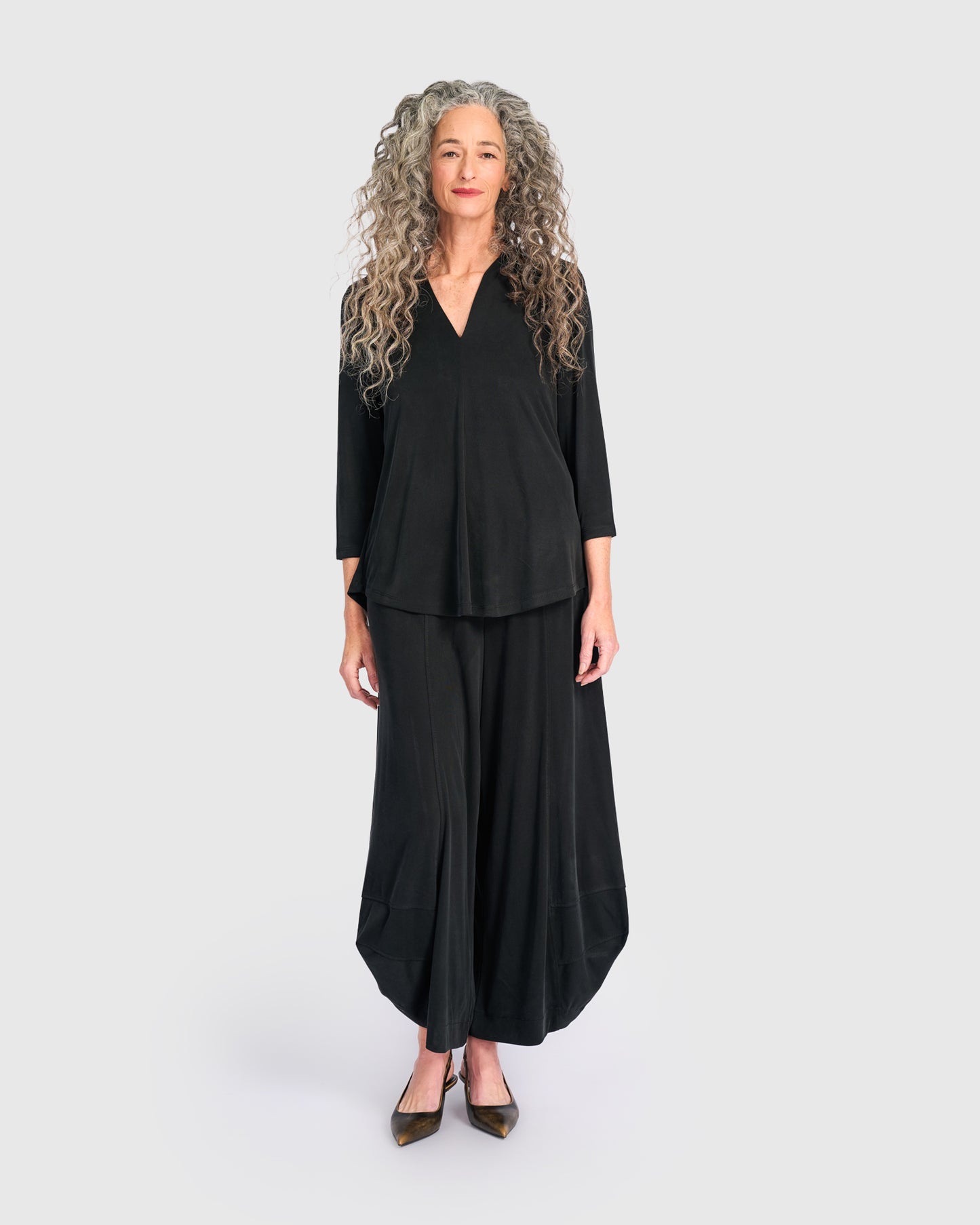 טוניקה דובדבנית שחורה