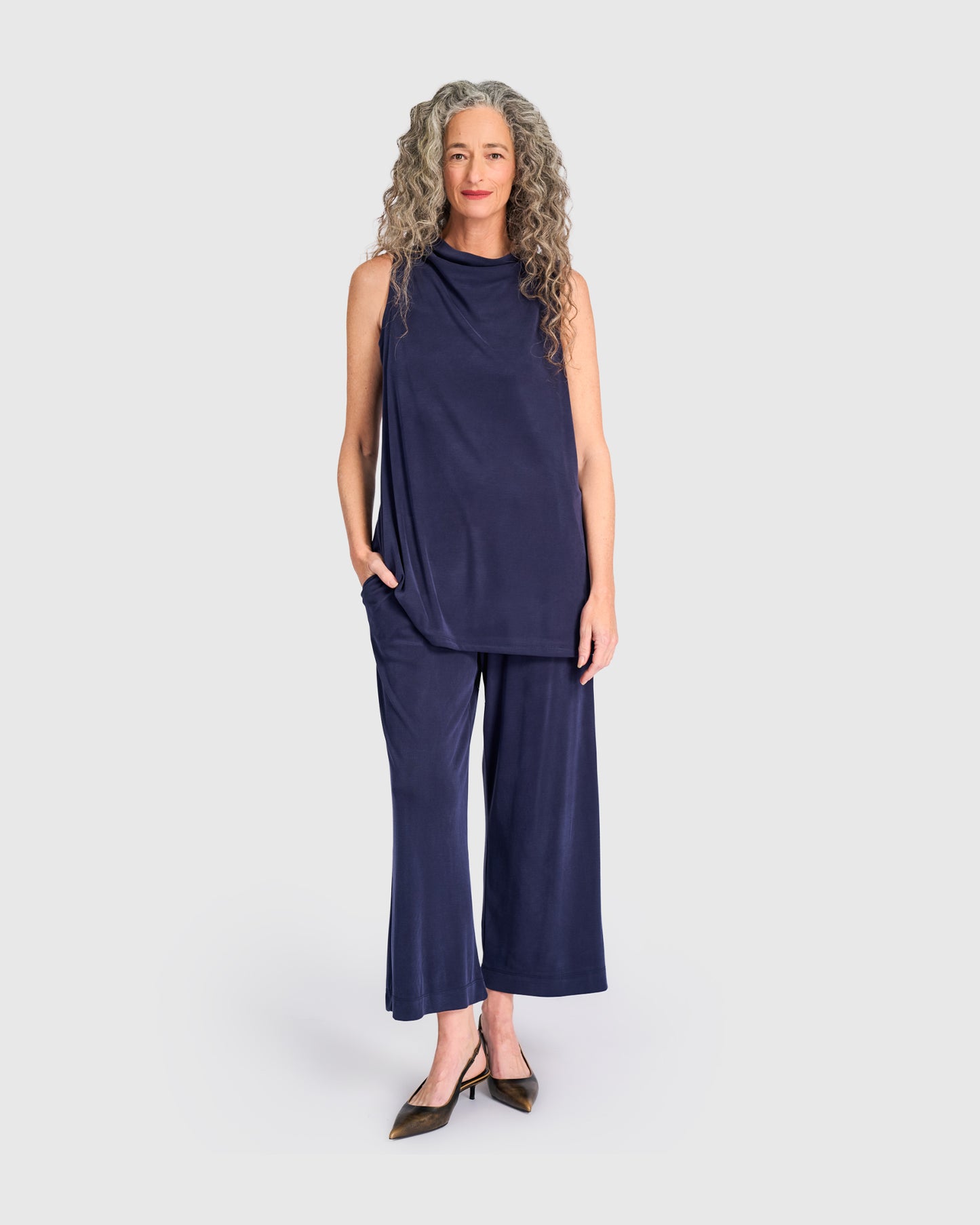 גופייה גולף כחולה