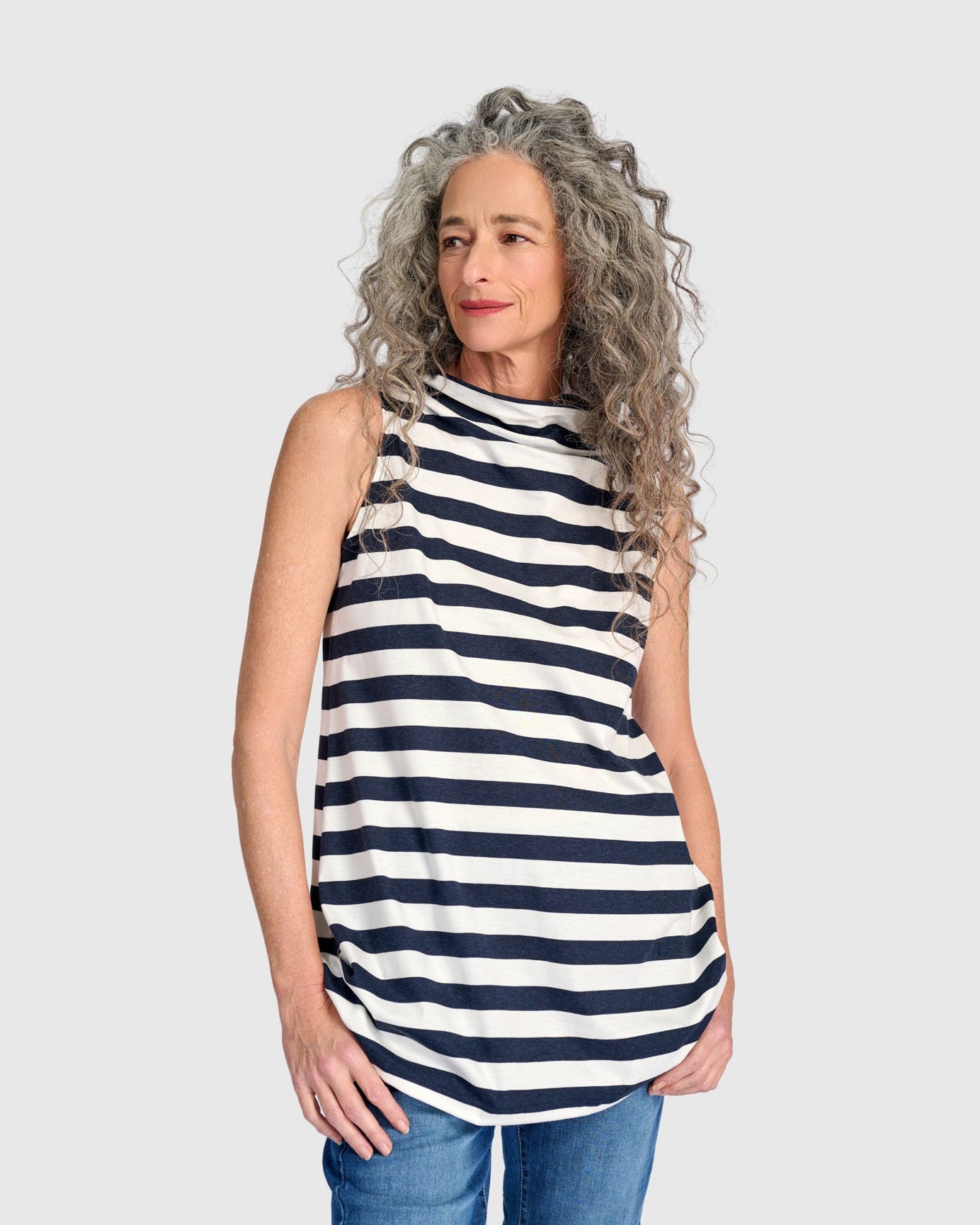 גופייה גולף פסים