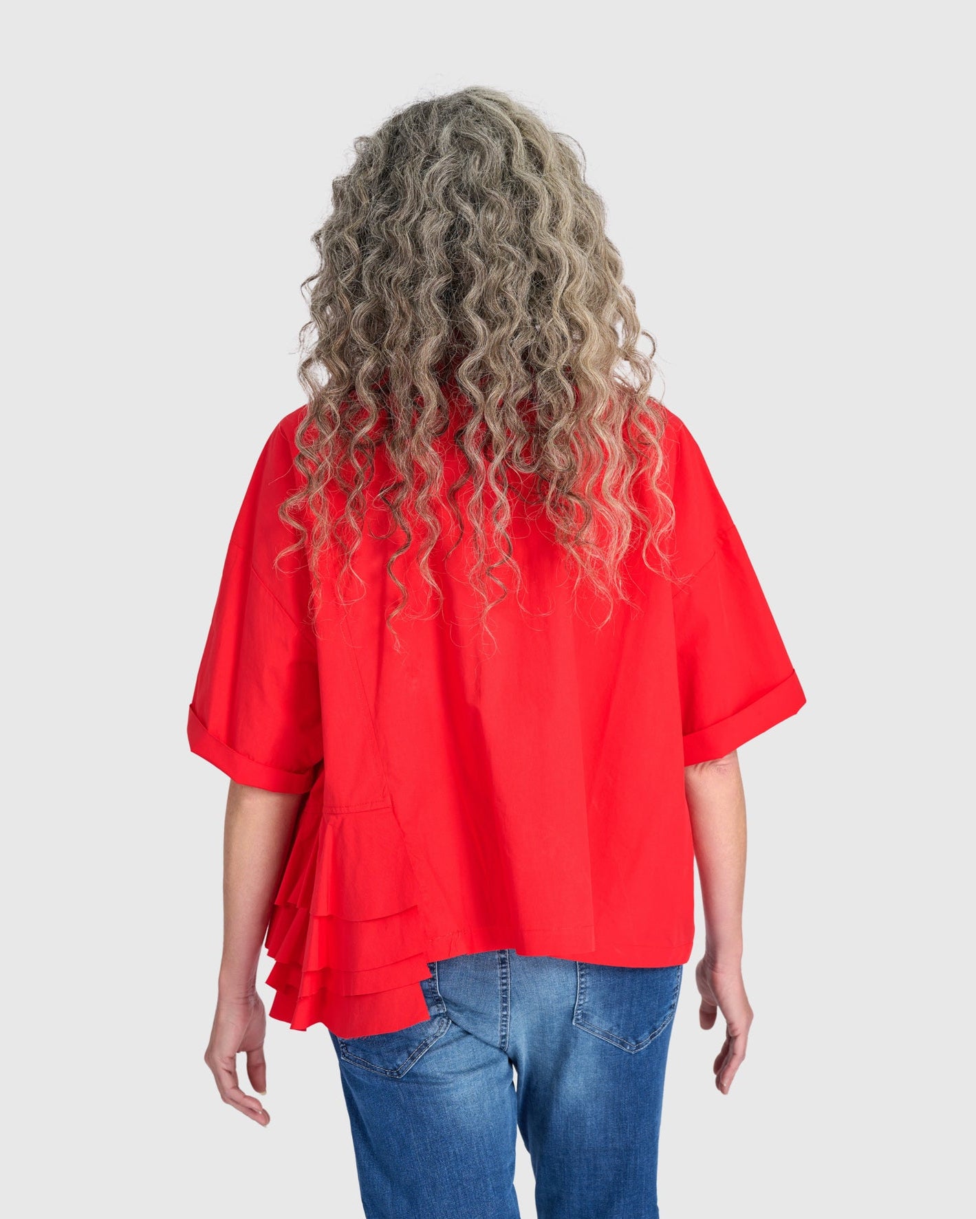 חולצה אורבן וולנים אדומה