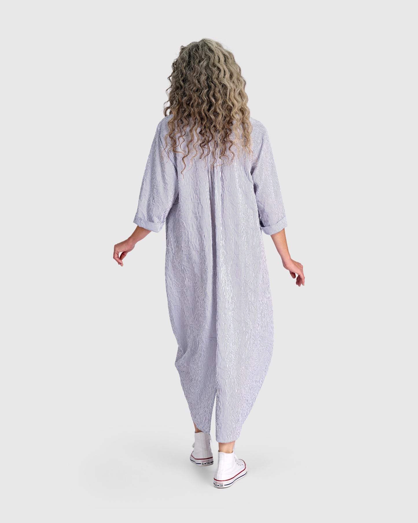 שמלה יוסף פסים נייבי