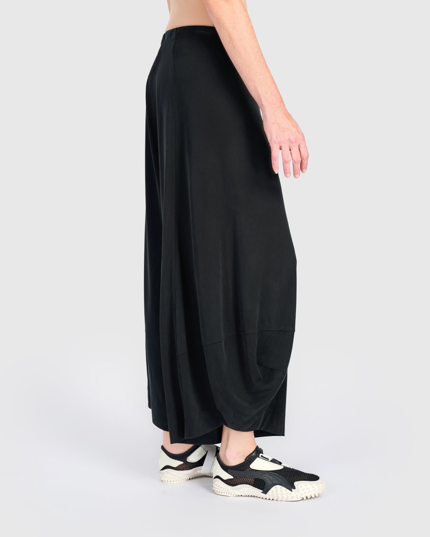 מכנסי פונטו שחור