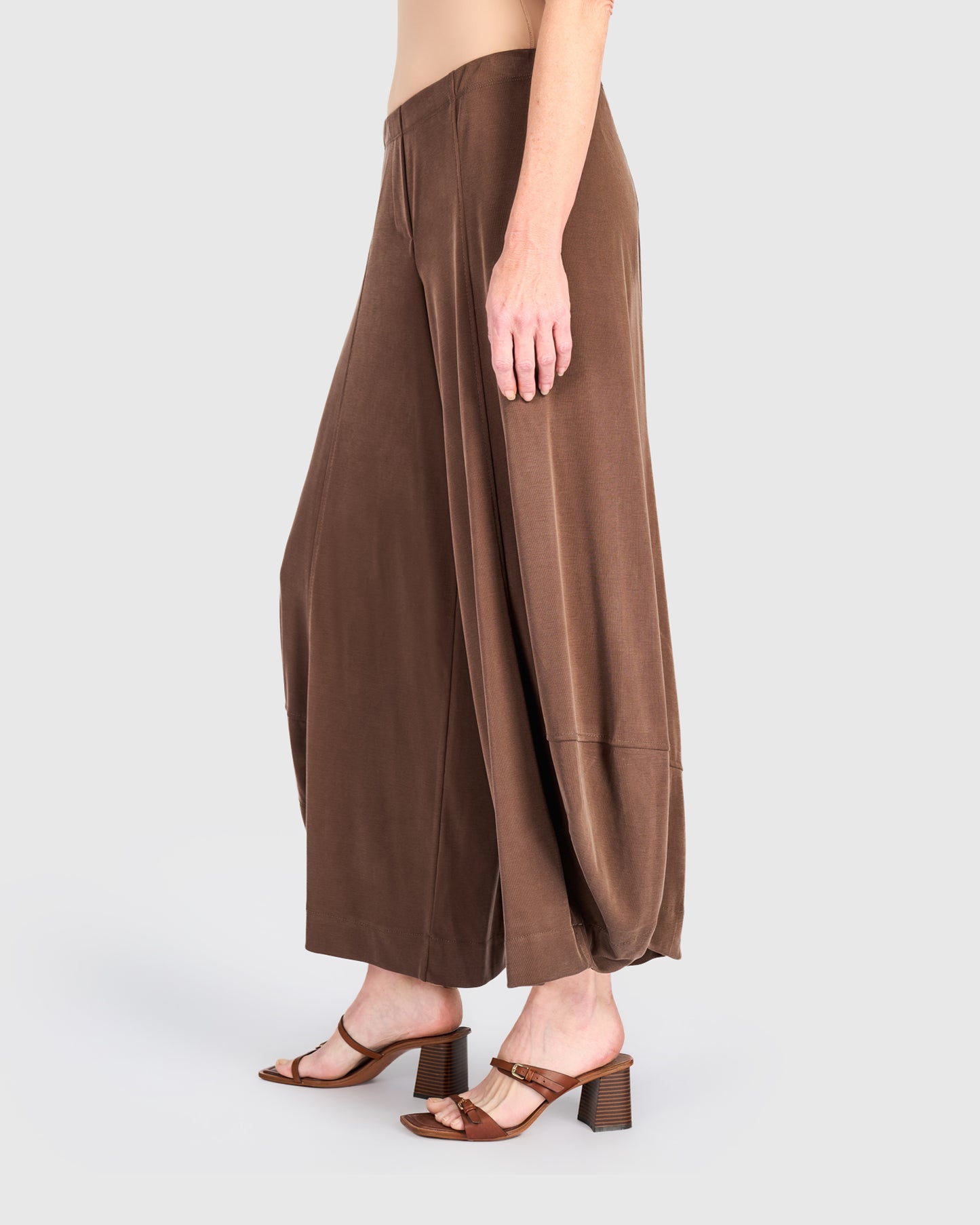 מכנסי פונטו חום