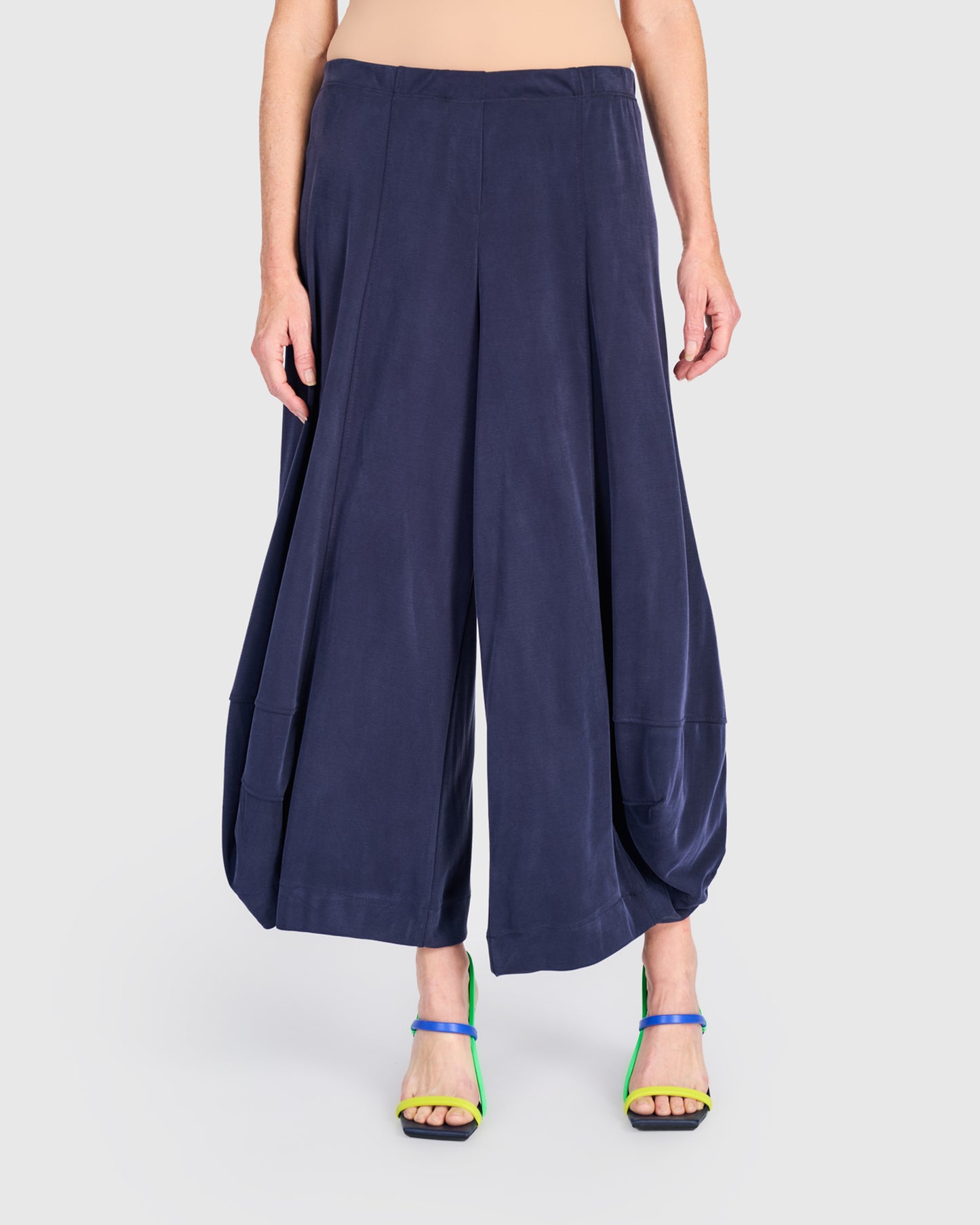 מכנסי פונטו כחול