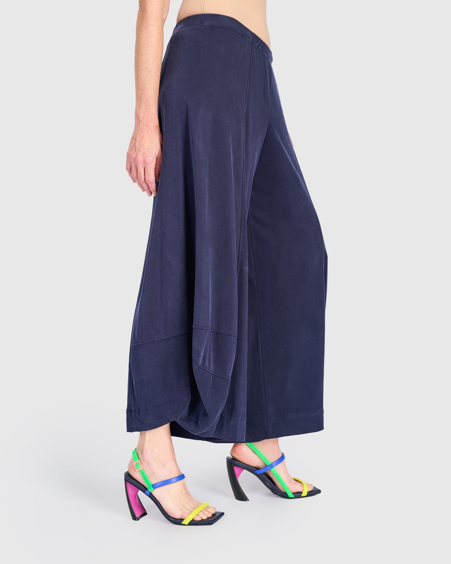 מכנסי פונטו כחול