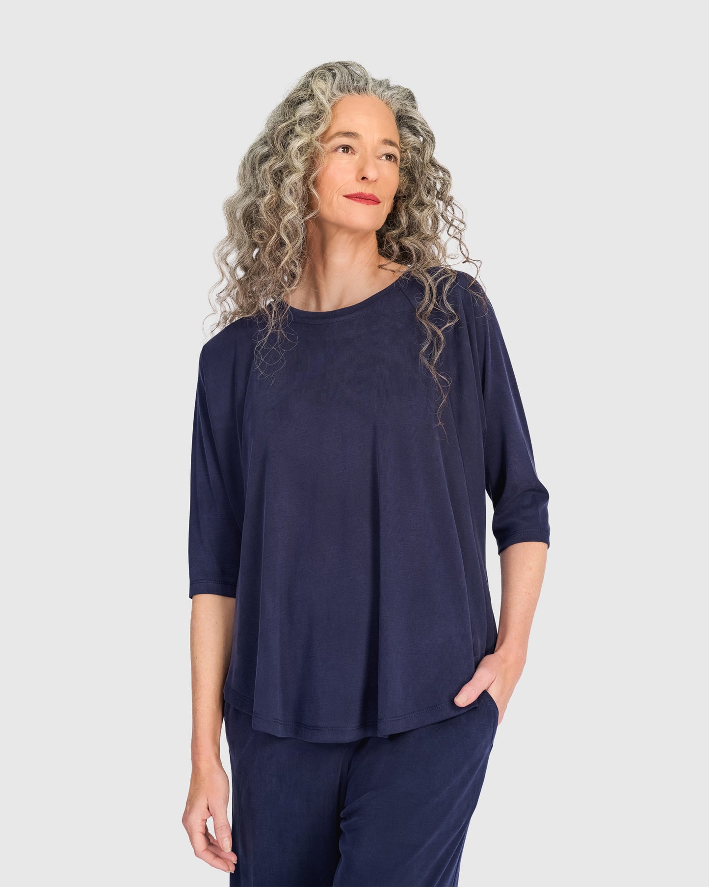 טוניקה חסידה כחולה