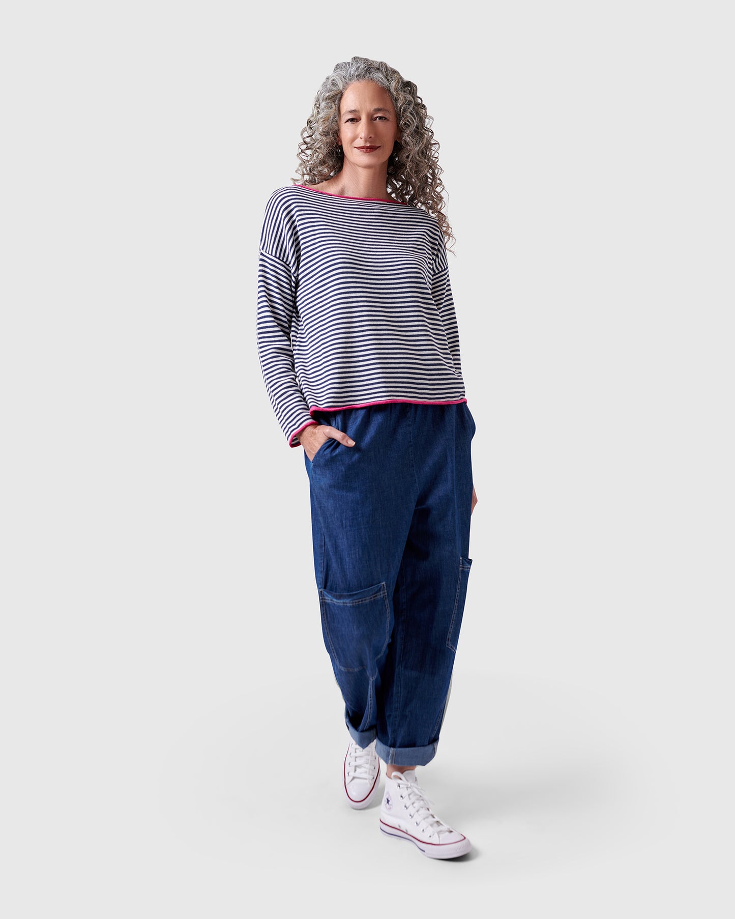 סריג זואי פסים