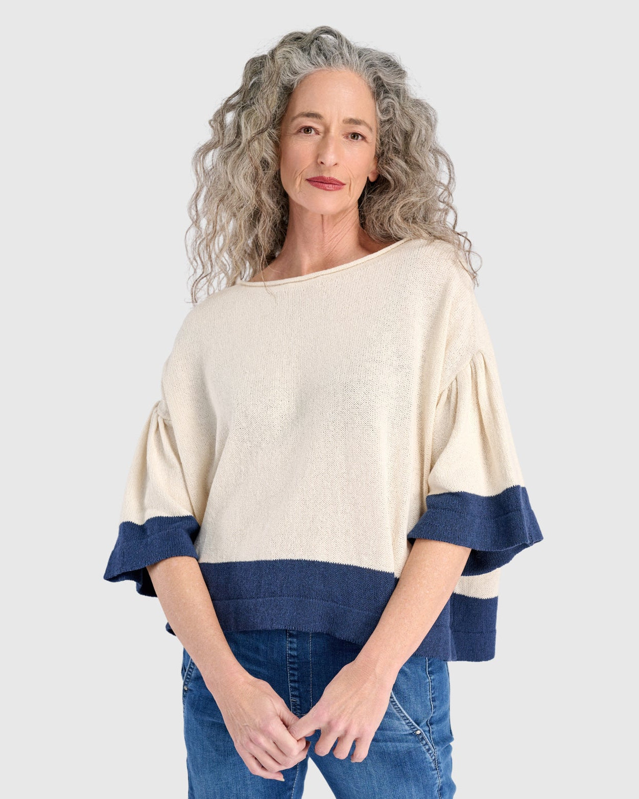 סריג כותנה אימרה נייבי