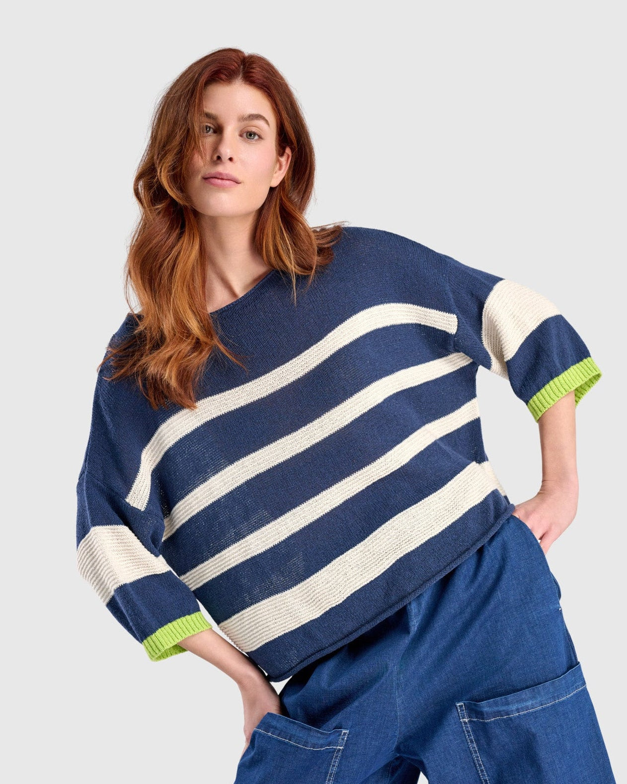 סריג כותנה ליים