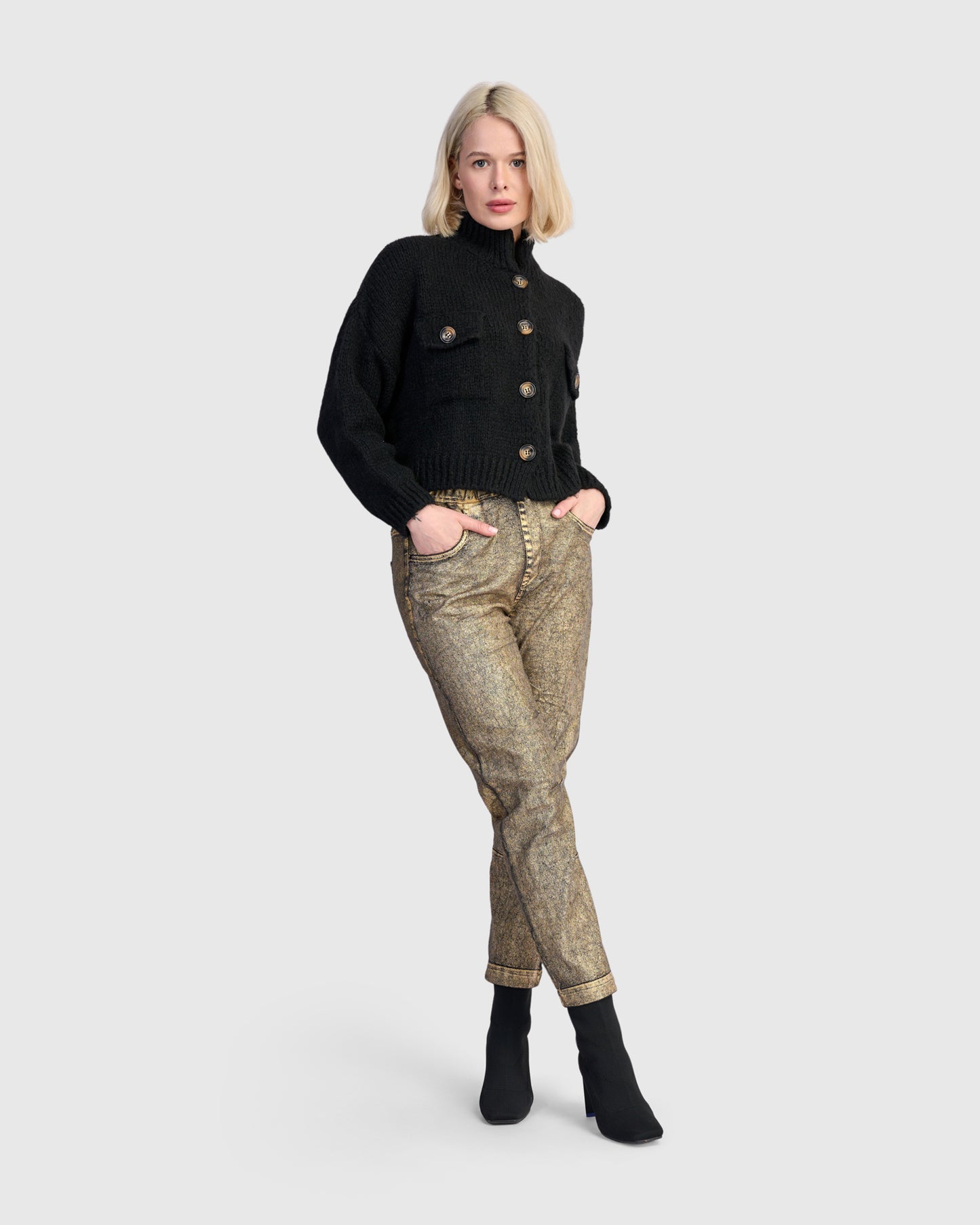 מכנסי גירלפרנד זהב