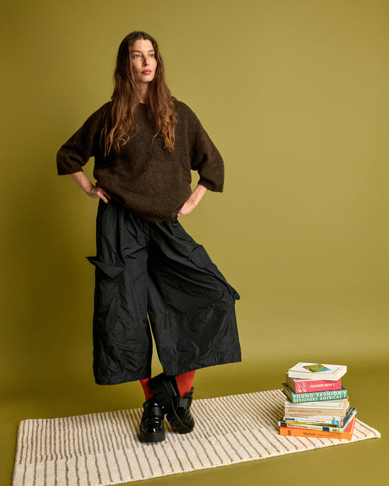 מכנסי אורבן טאפט שחור