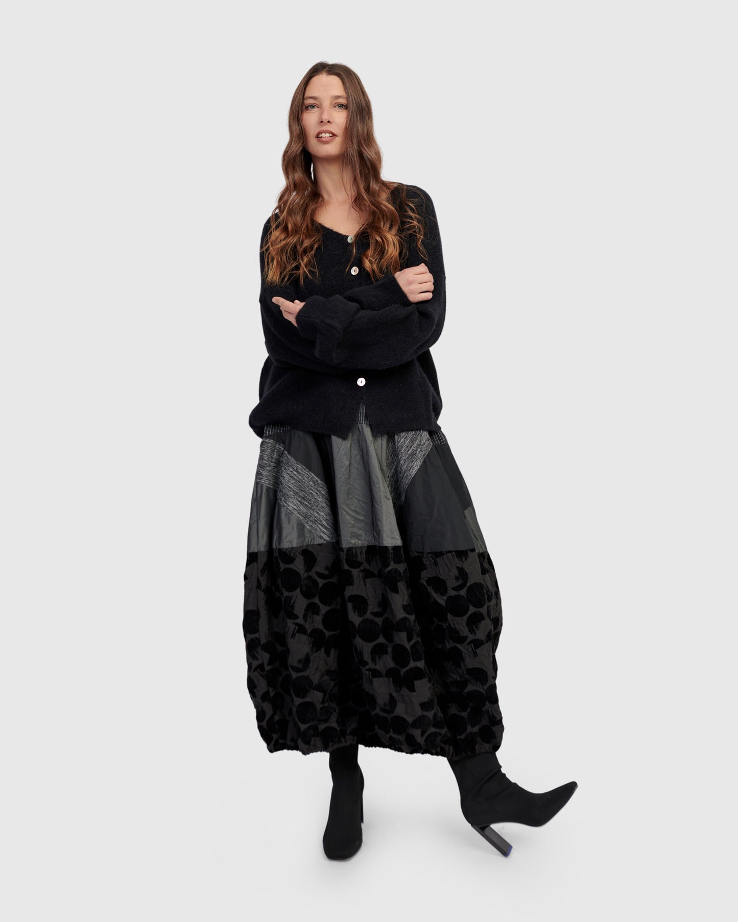 סריג מתחלף שחור