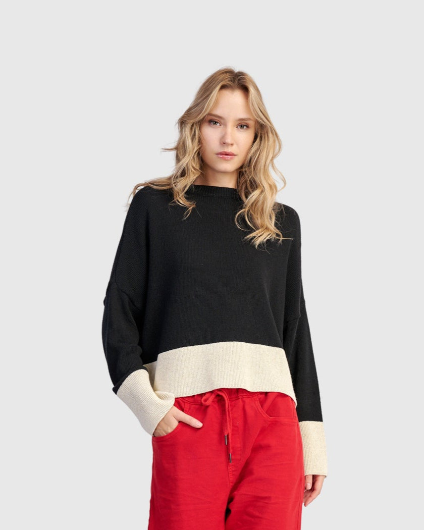 סוודר דו קרם