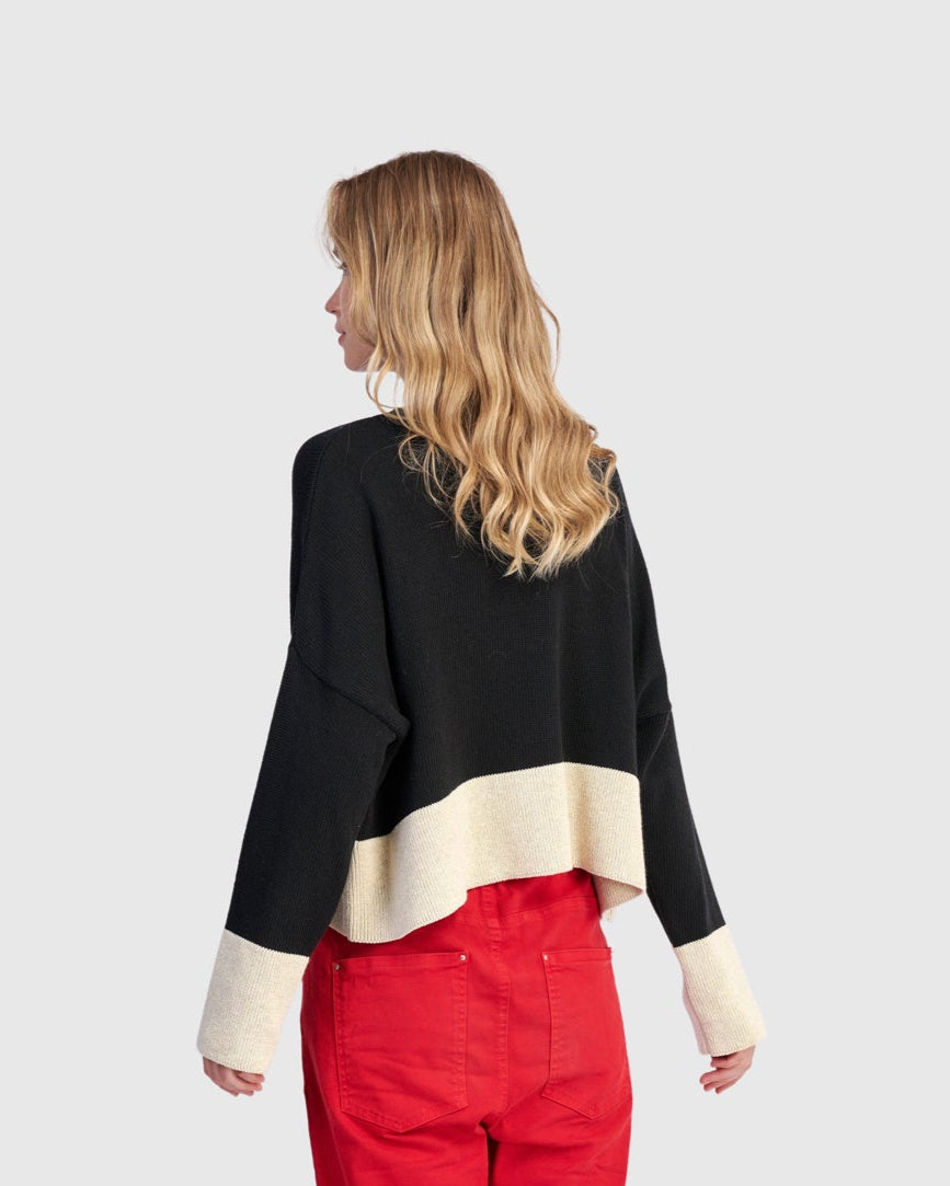 סוודר דו קרם