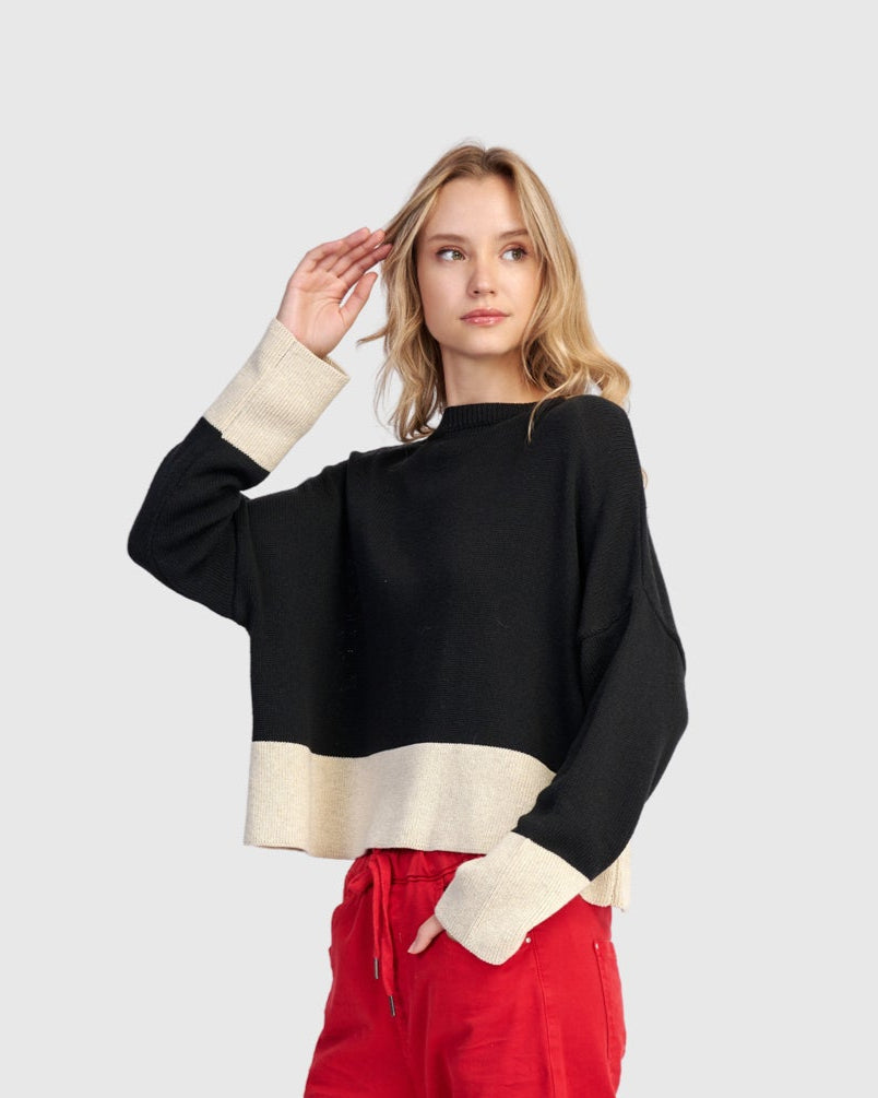 סוודר דו קרם