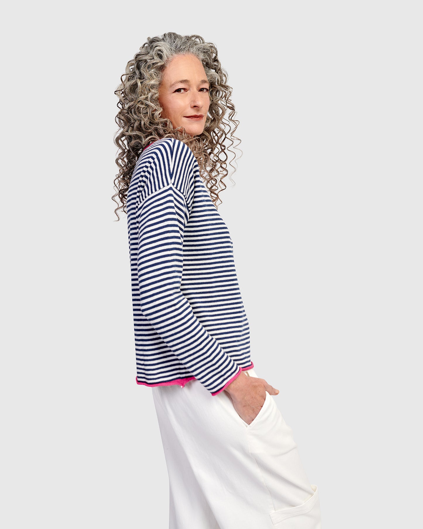 סריג זואי פסים