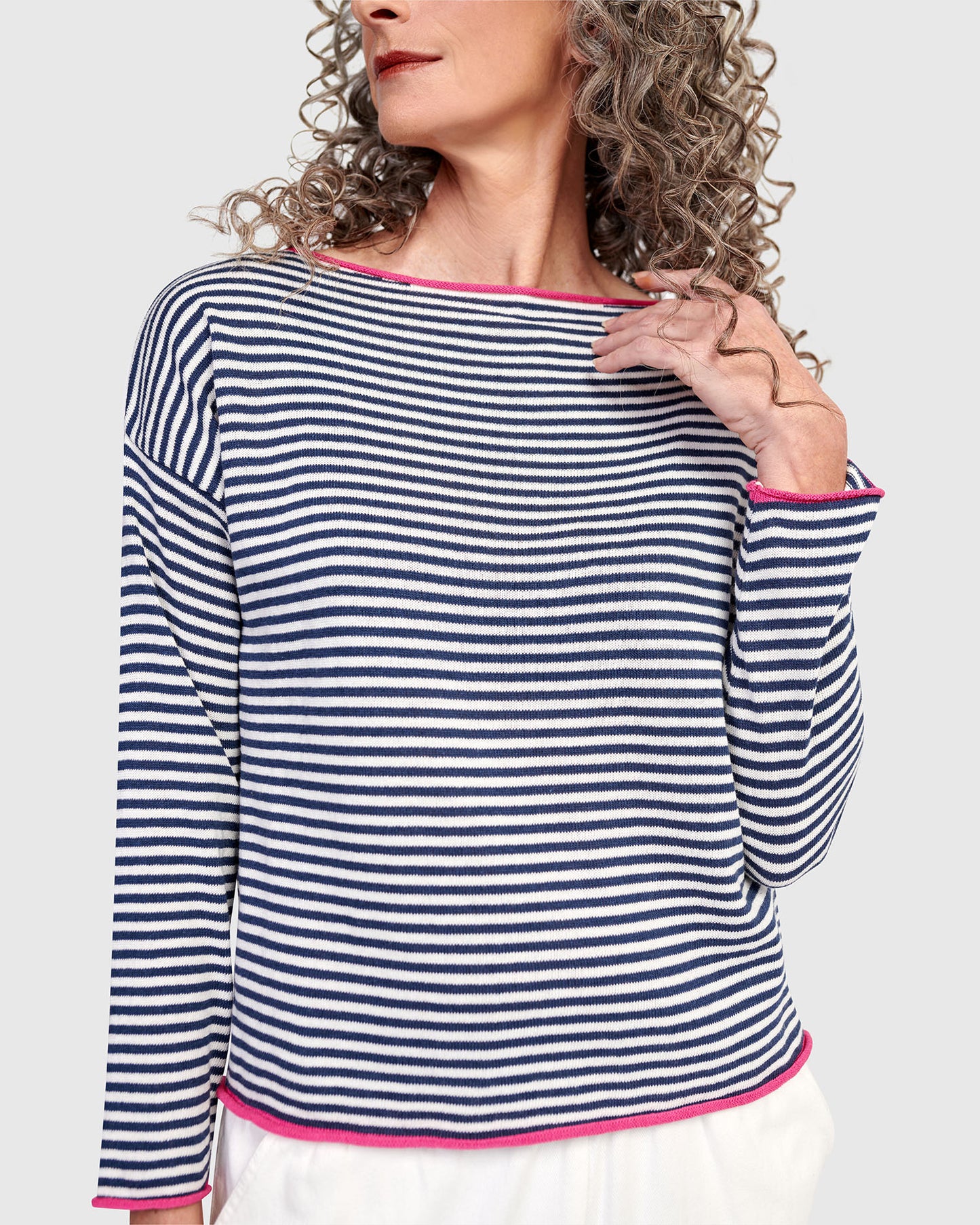 סריג זואי פסים