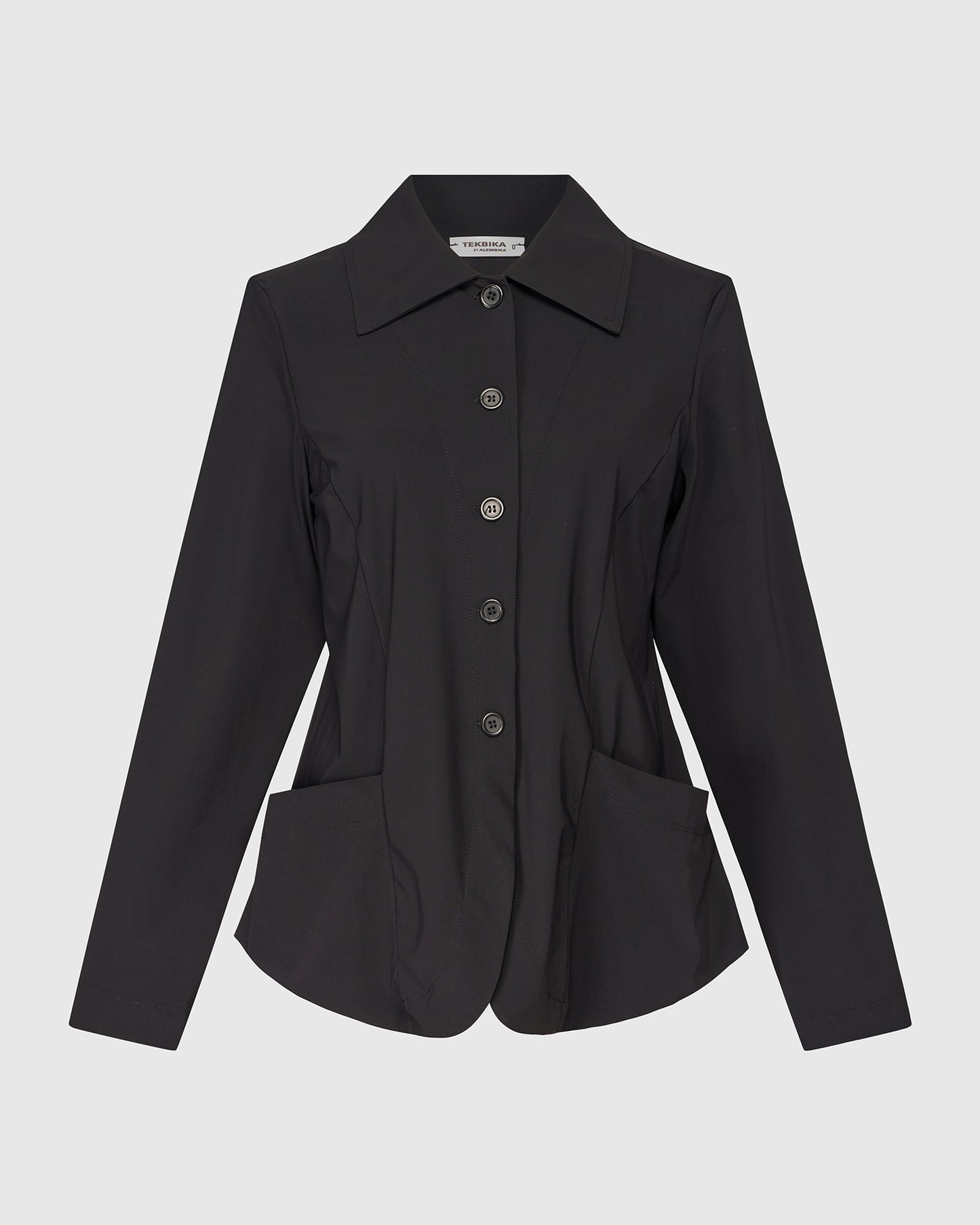 ז'קט טכנו קלאסי שחור