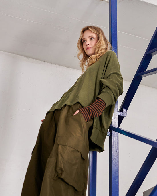 סווטשירט אורבן חאקי זית