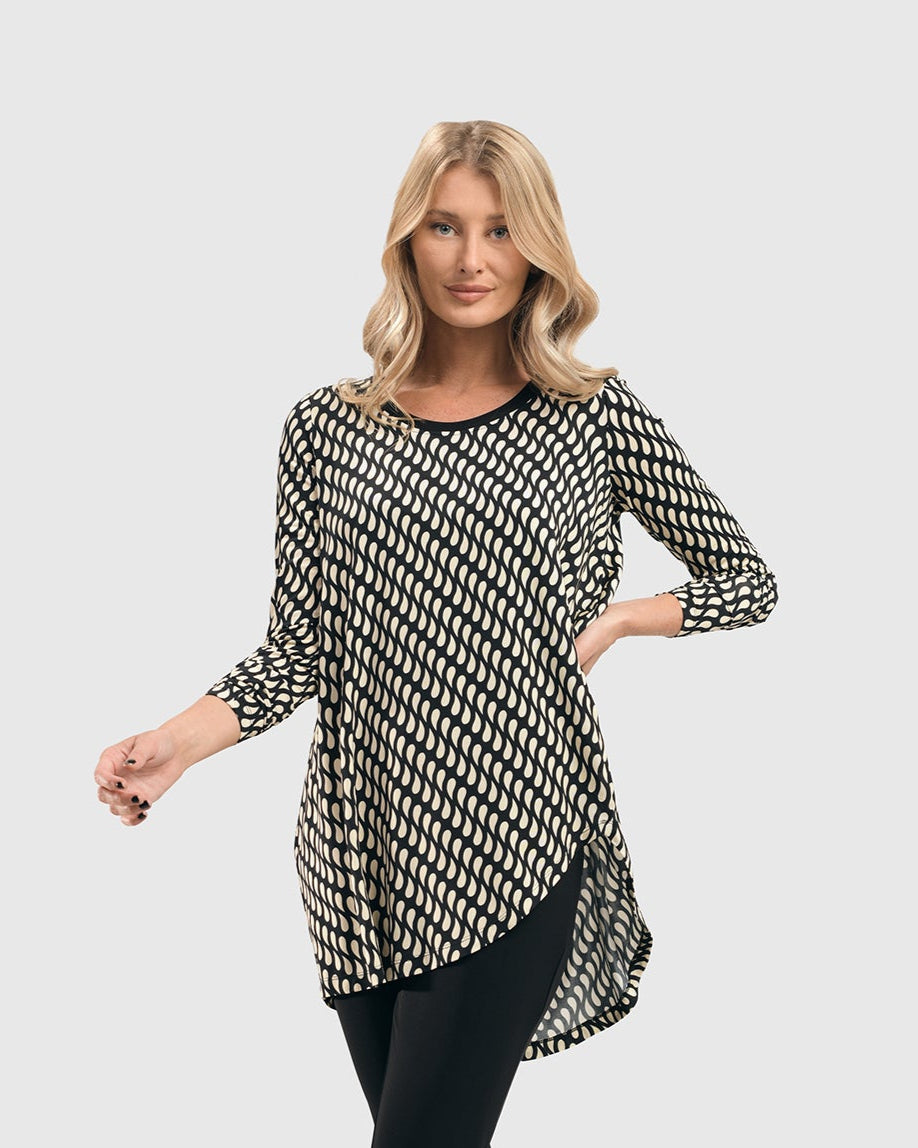 חולצה חדווה מודפסים