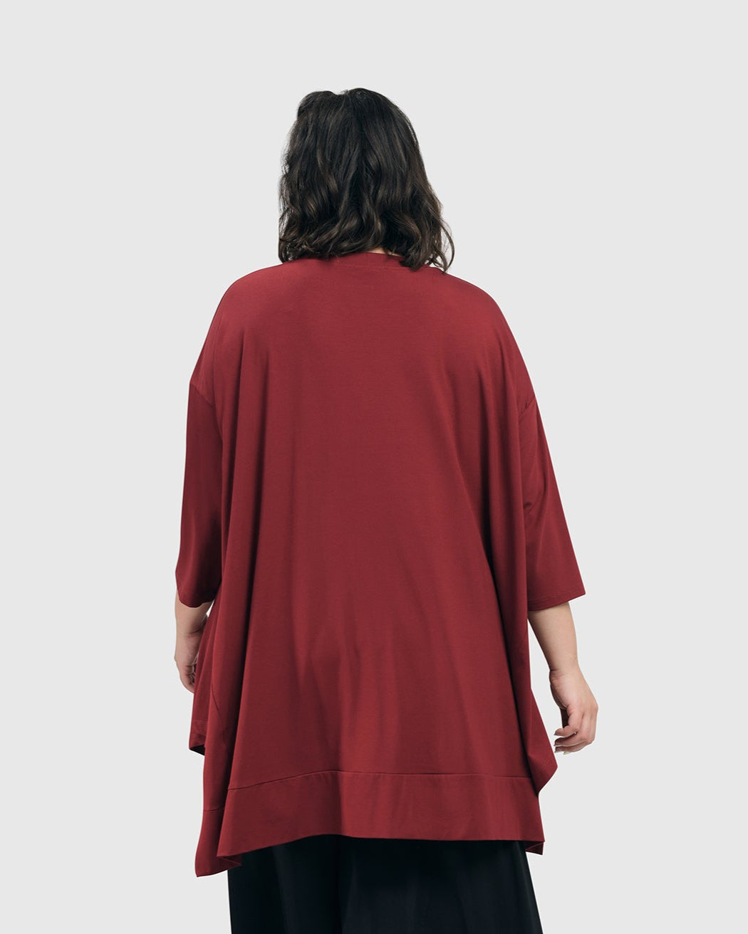 חולצה פורצת בורדו