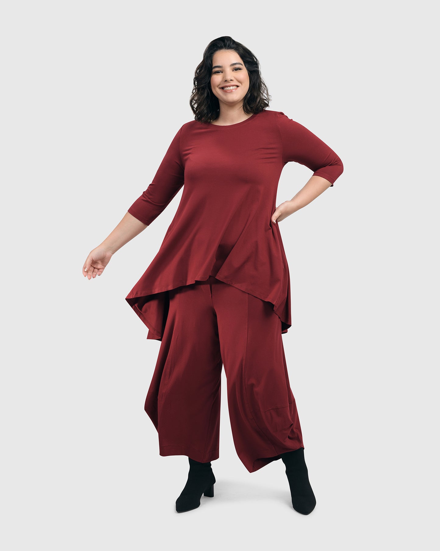 מכנסי פונטו בורדו