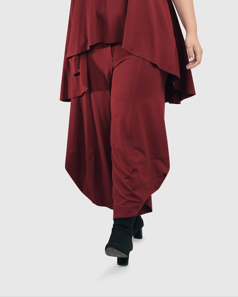 מכנסי פונטו בורדו