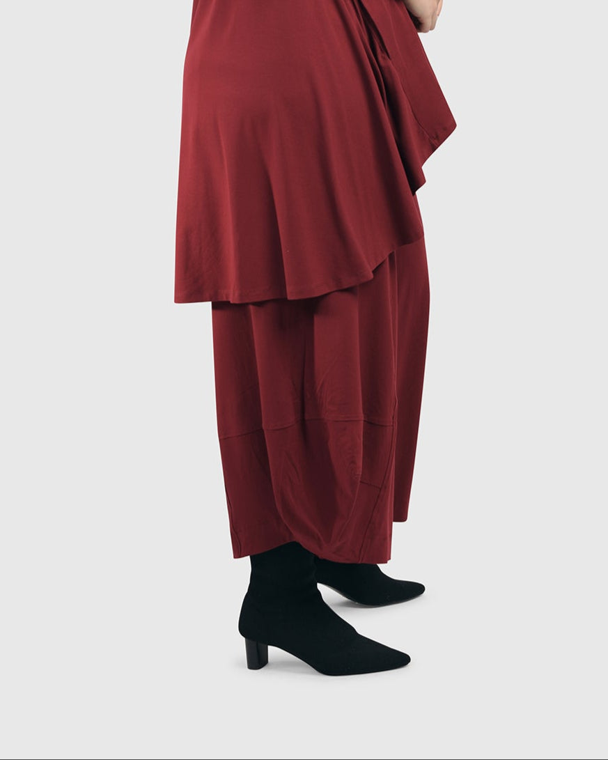 מכנסי פונטו בורדו