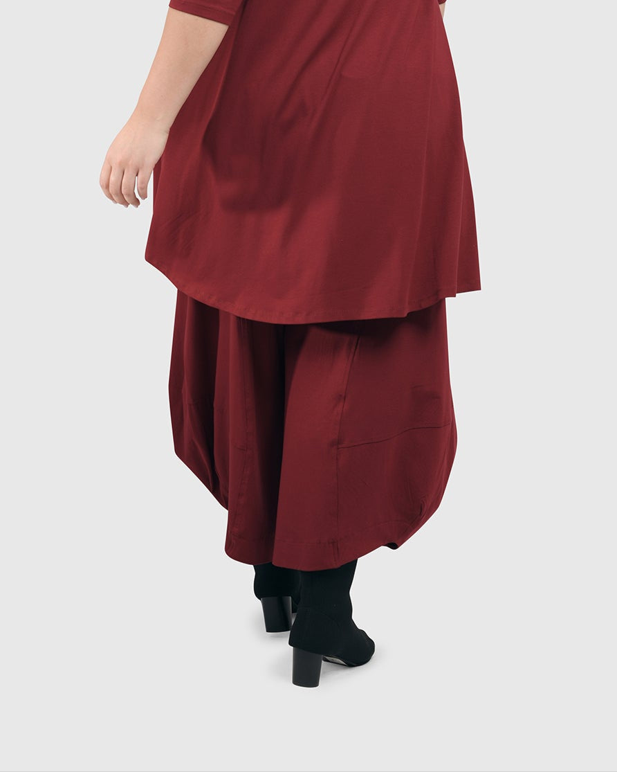 מכנסי פונטו בורדו