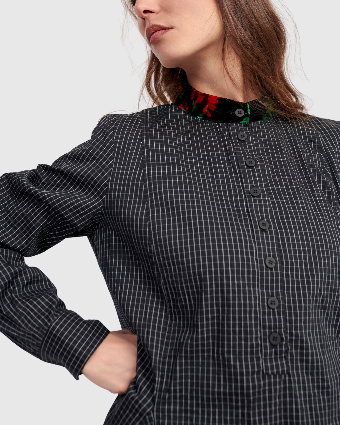 טוניקה סתיו משבצות