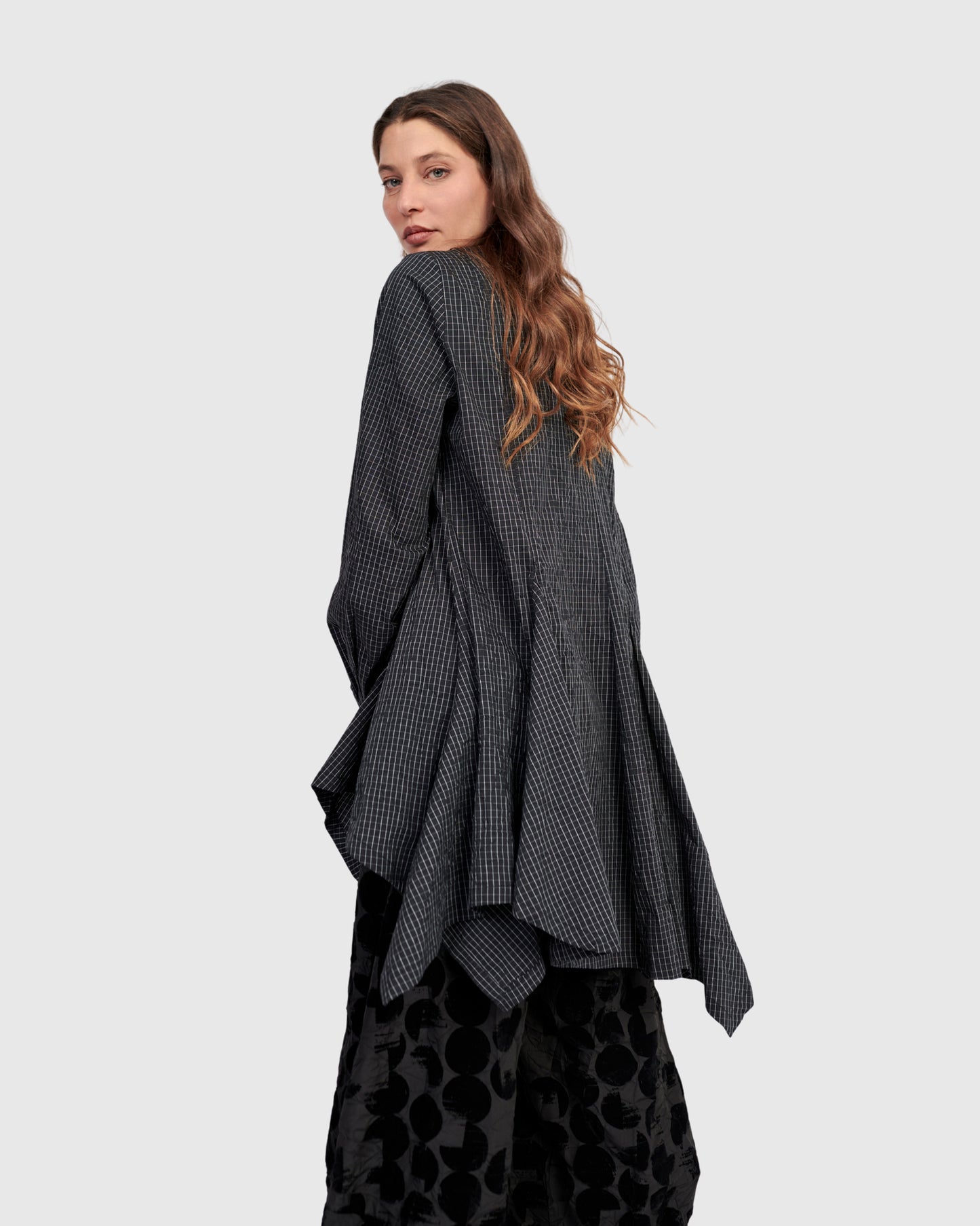 טוניקה סתיו משבצות