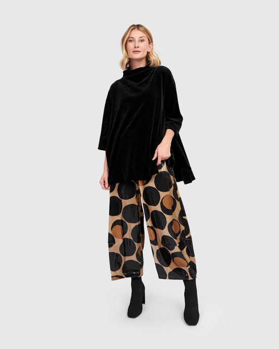 מכנסי פאייטים עיגולים