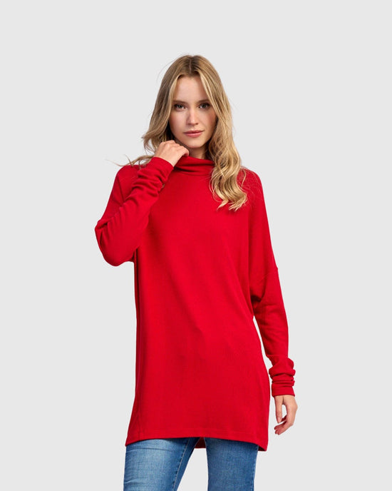 חולצה גולף אדומה