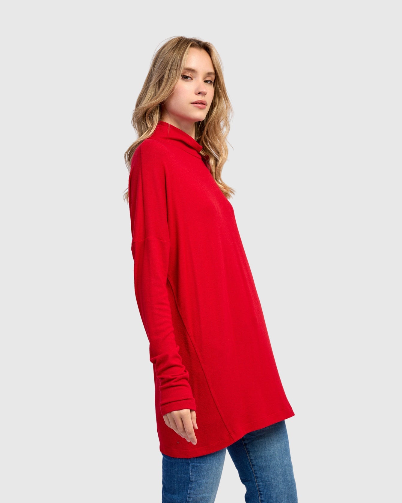 חולצה גולף אדומה